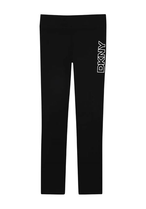 Leggings con stampa DKNY KIDS | D6236509B